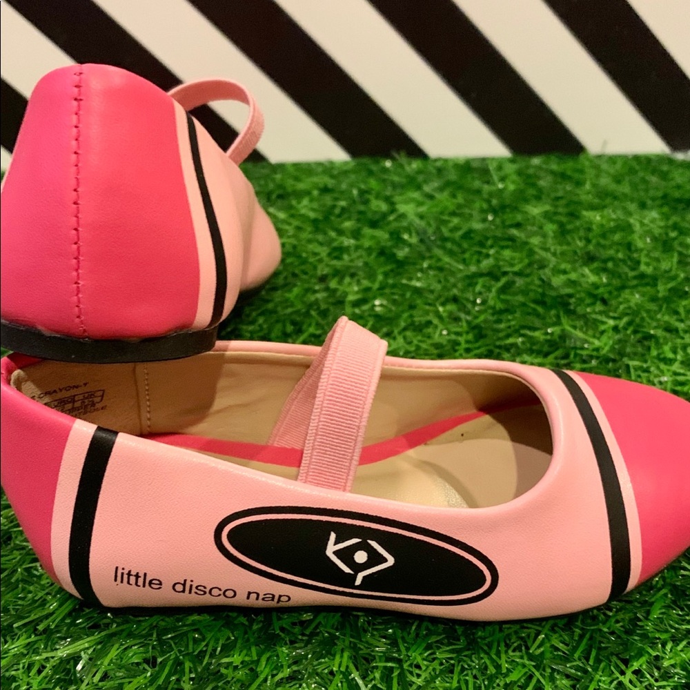 New!Katy Perry pink ballet shoes sz/6